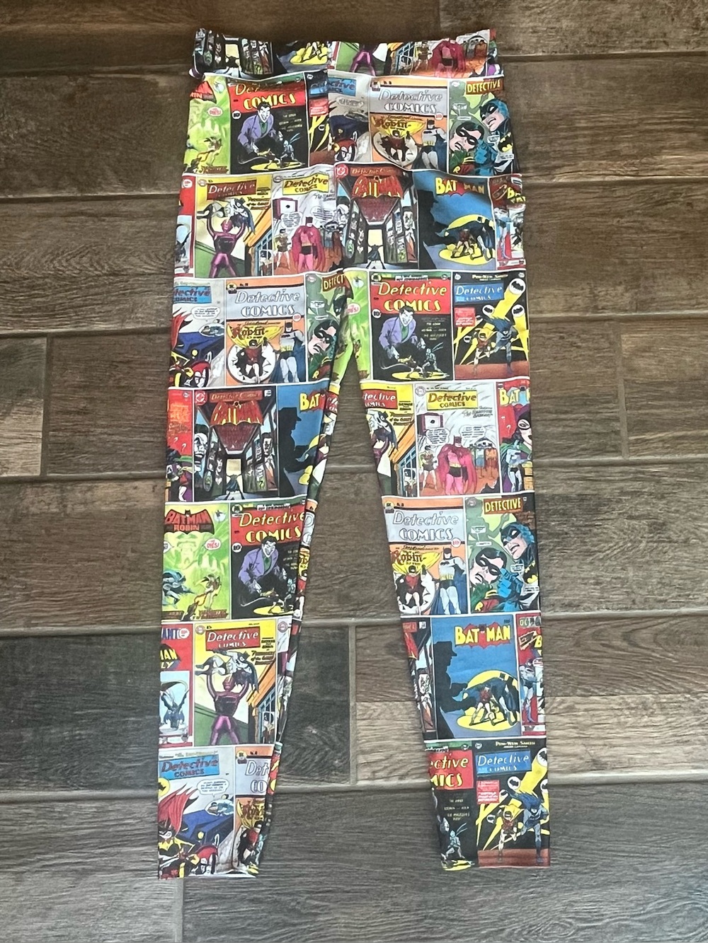 BlackMilk All over Batman comic book print leggings L